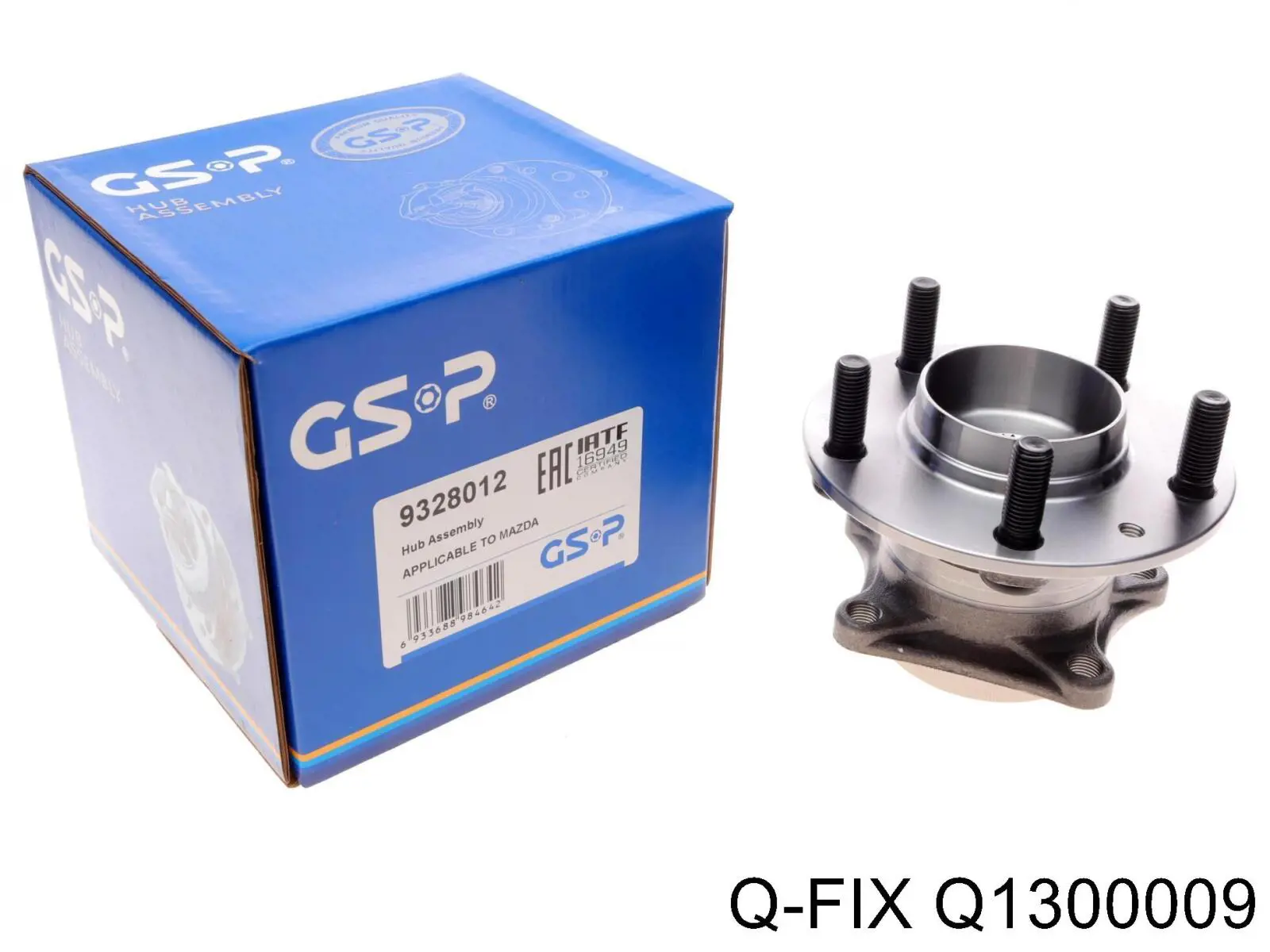 Q1300009 Q-fix cubo traseiro