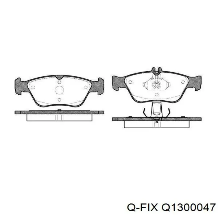 Передняя ступица Q1300047 Q-fix