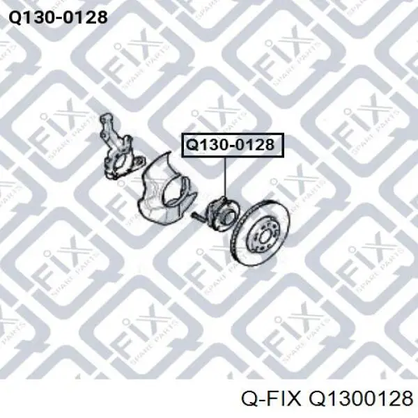 Q1300128 Q-fix cubo dianteiro