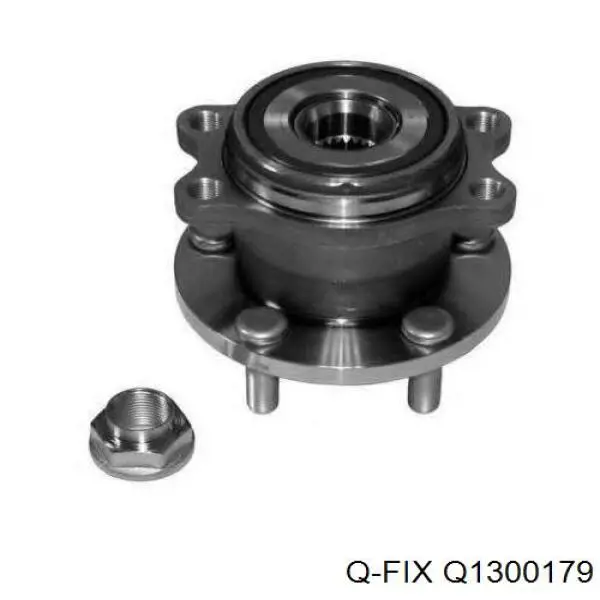 Задняя ступица Q1300179 Q-fix