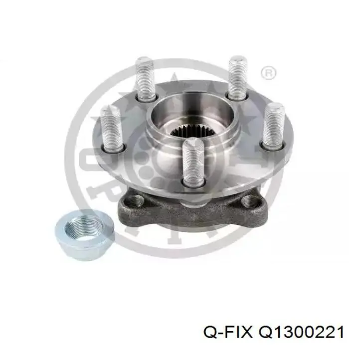 Cubo dianteiro Q1300221 Q-fix