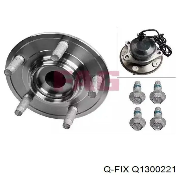 Cubo dianteiro Q-fix Q1300221