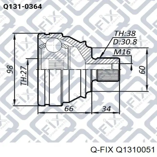 Граната колесная Q-fix Q1310051 цена, от 30.40 USD