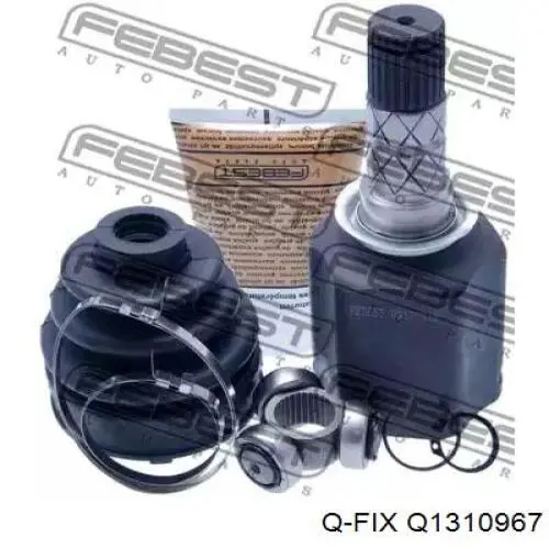 Шарнир угловых скоростей внутренний передний Q-fix Q1310967 цена, от 35.53 USD
