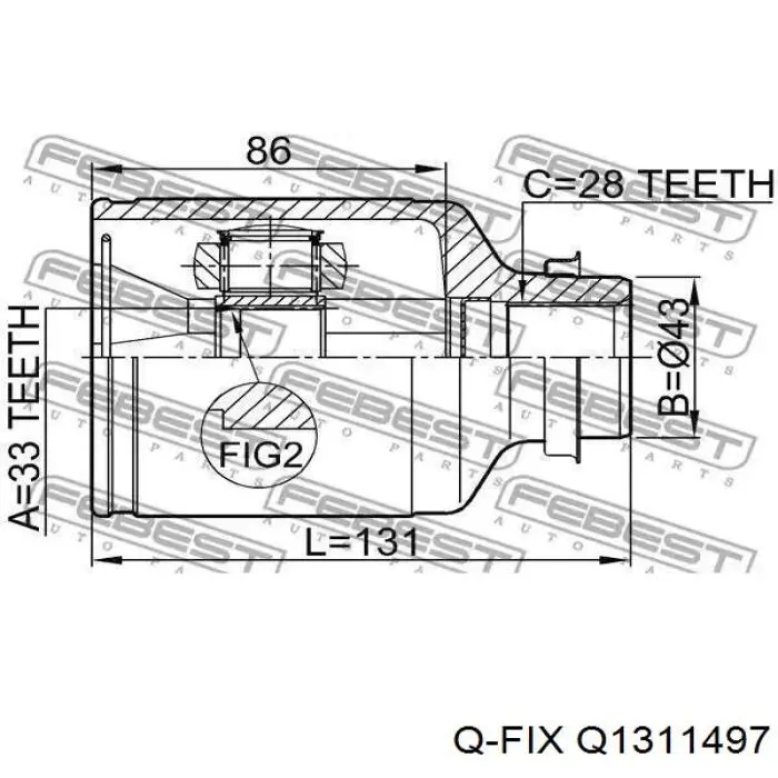 Тришип Q1311497 Q-fix