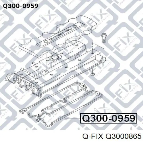 Прокладка клапанной крышки Q3000865 Q-fix