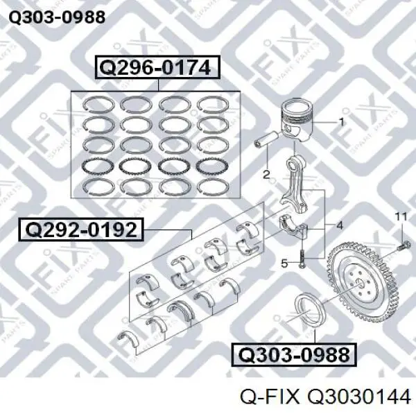 Купить Q3030144 Q-fix Сальник переднего поворотного кулака