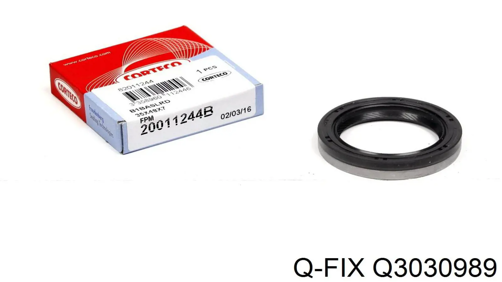 Сальник двигателя распредвала Q-fix Q3030989 цена, от 2.34 USD