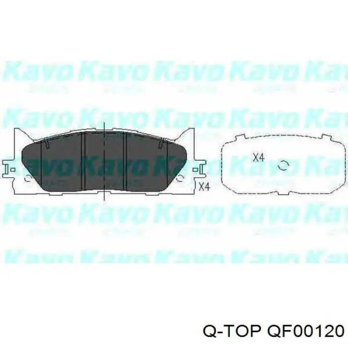 T2115120 Toko cars Колодки передние