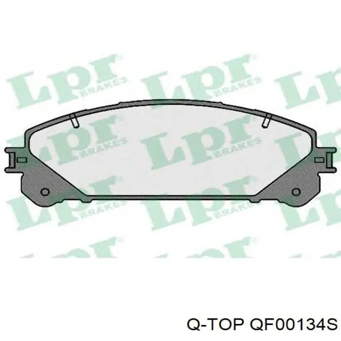 Купить QF00134S Q-top Колодки тормозные