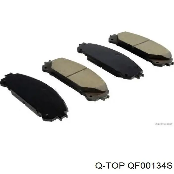 Колодки Q-top QF00134S цена, от 25.56 USD