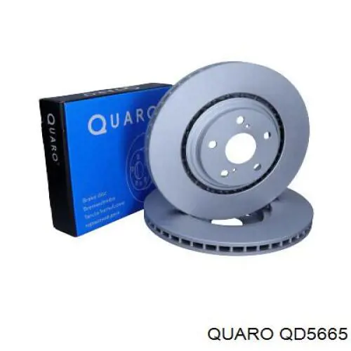 Передние тормозные диски QD5665 Quaro