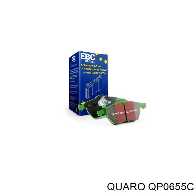 Тормозные колодки Quaro QP0655C