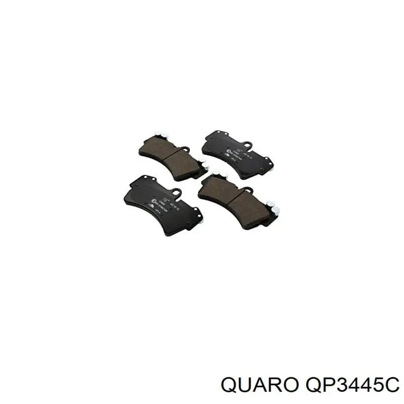 Передние тормозные колодки QP3445C Quaro