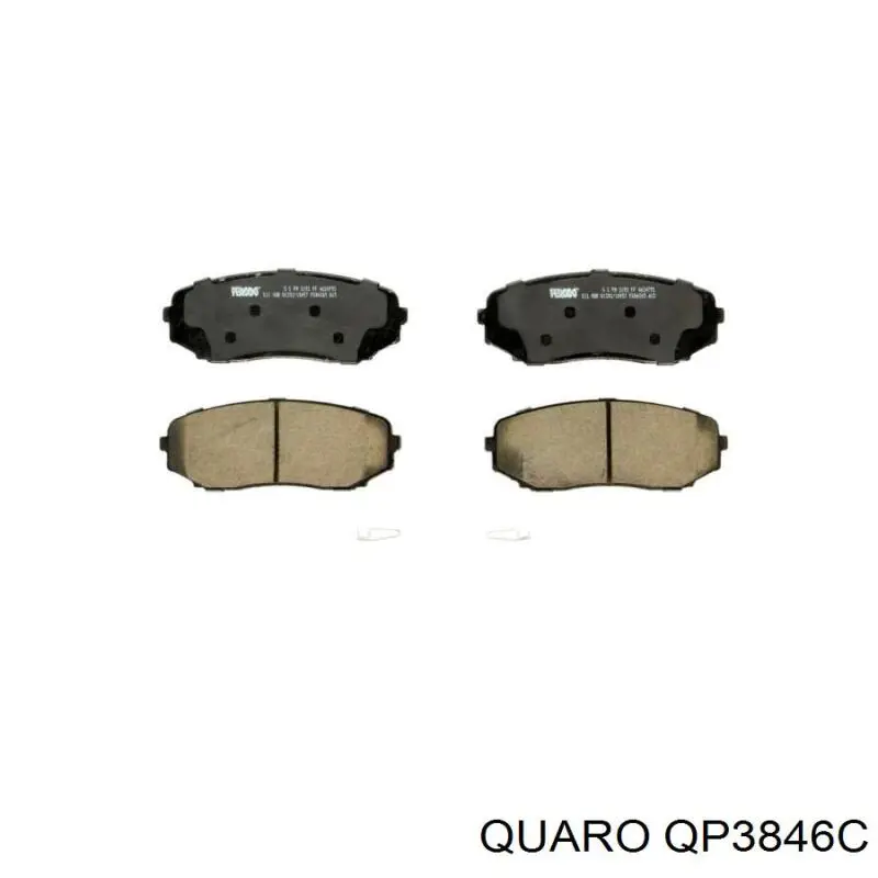 Купить QP3846C Quaro Колодки тормозные