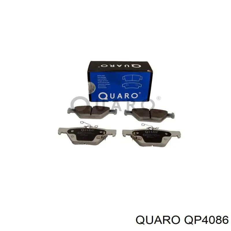 Задние тормозные колодки QP4086 Quaro