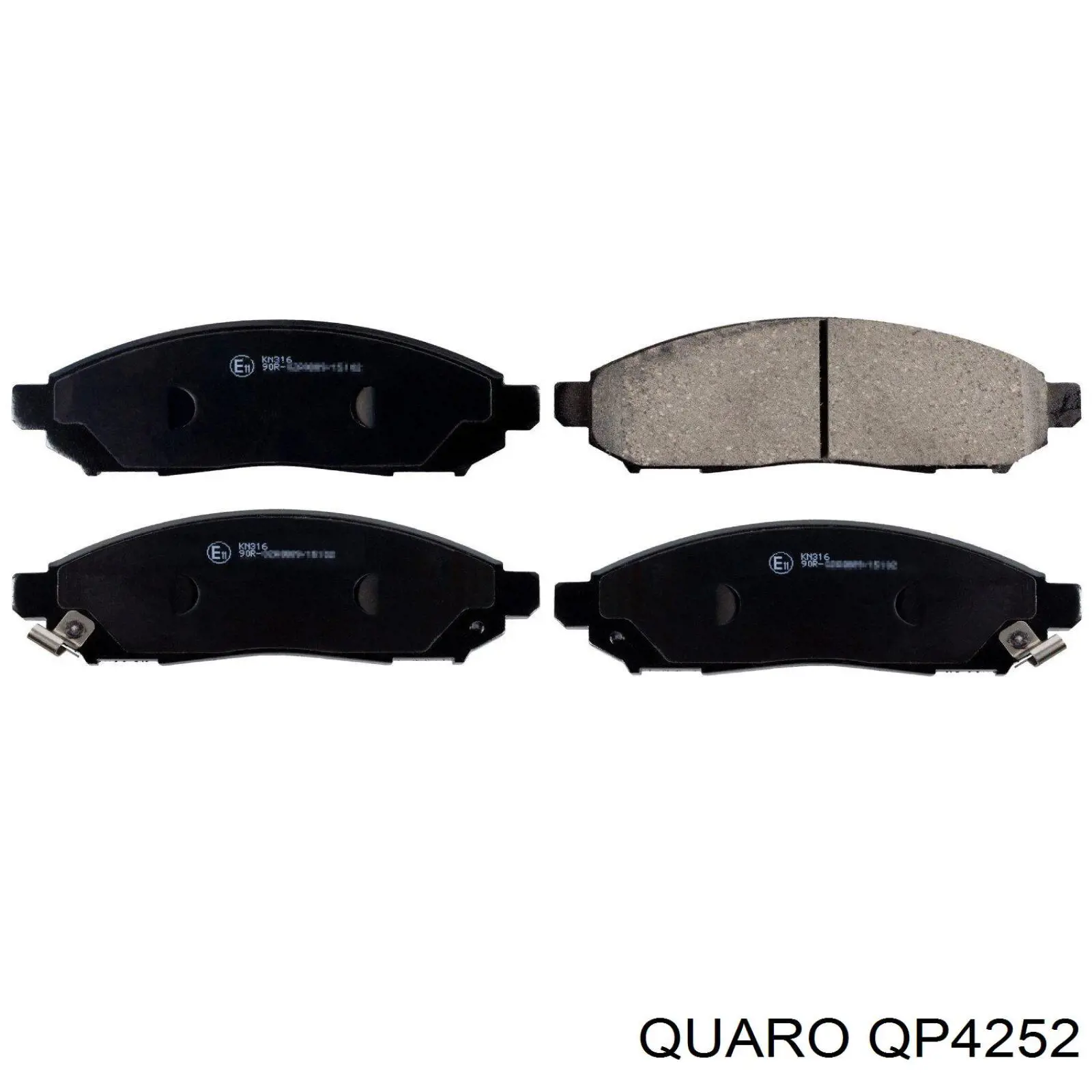 Купить QP4252 Quaro Колодки тормозные