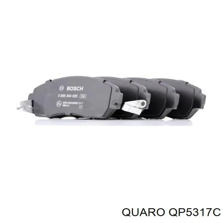 Купить QP5317C Quaro Колодки тормозные