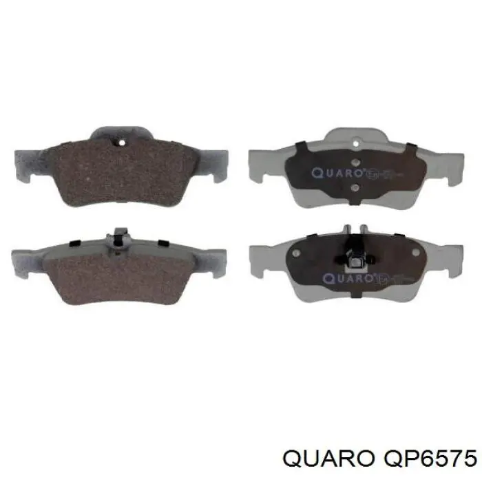QP6575 Quaro Колодки тормозные дисковые комплект