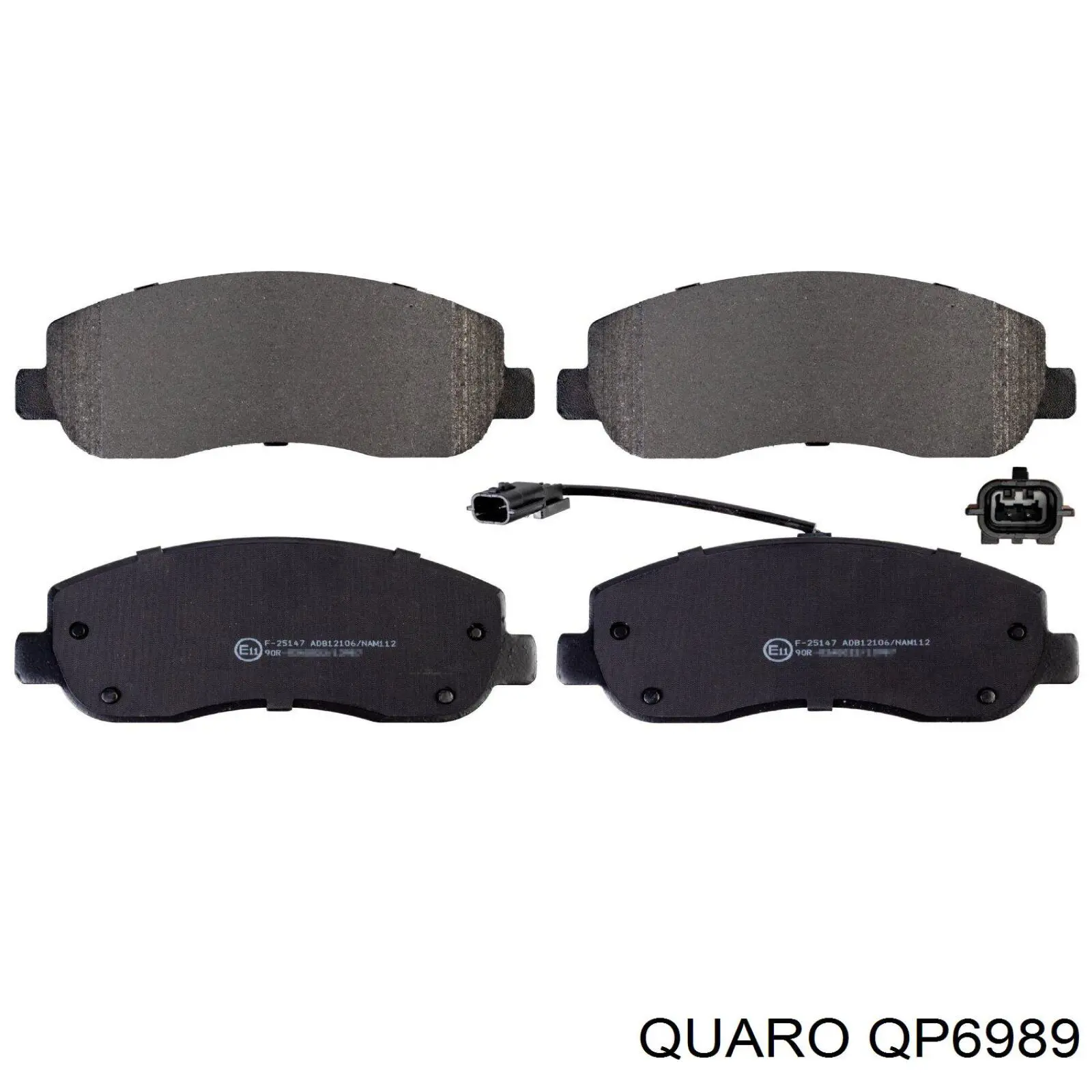Купить QP6989 Quaro Колодки тормозные