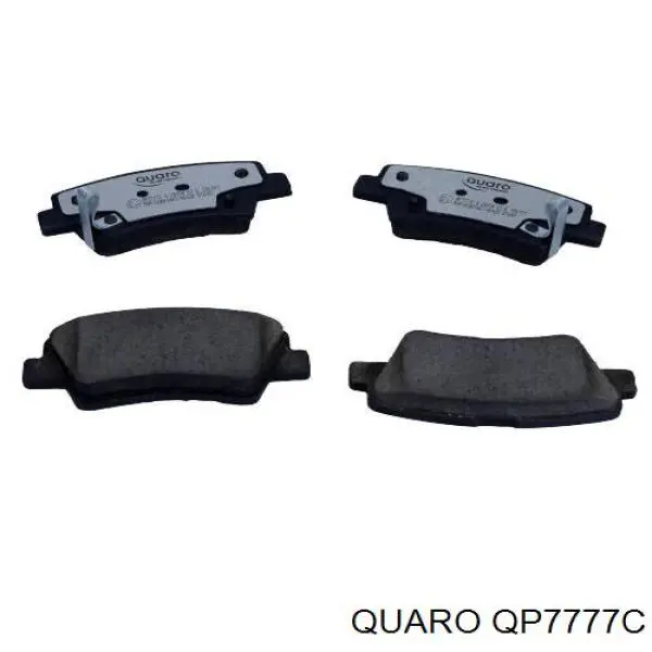 Задние тормозные колодки QP7777C Quaro