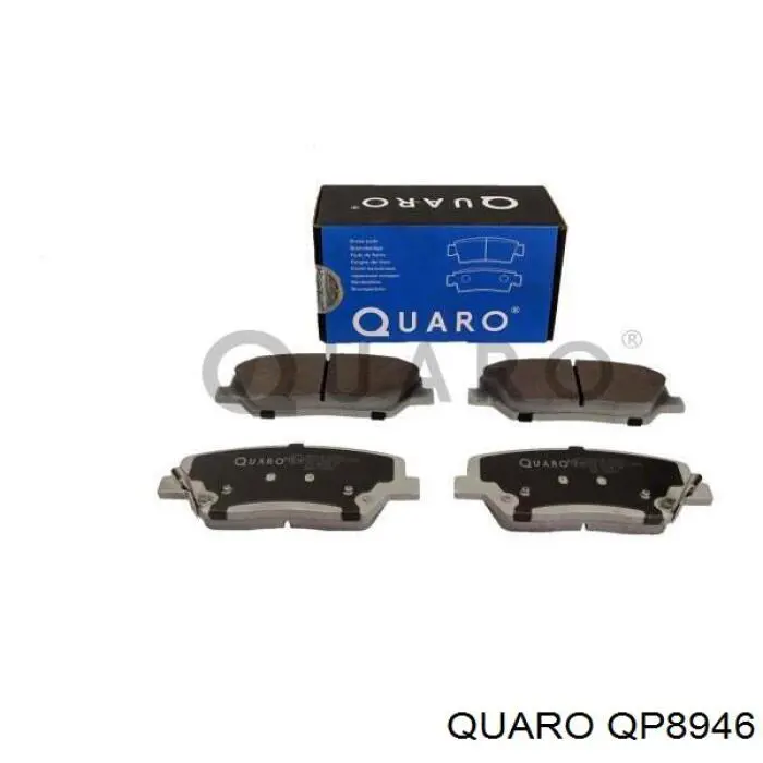 Передние тормозные колодки QP8946 Quaro