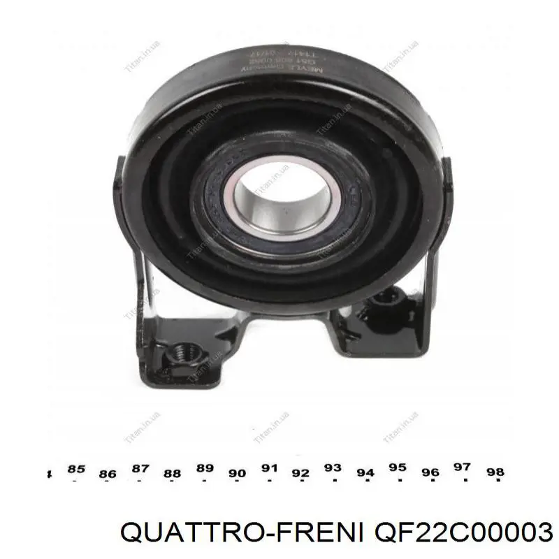 QF22C00003 Quattro Freni Подвесной подшипник кардана