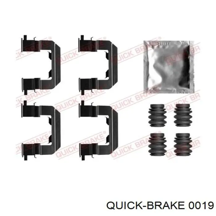 Штуцер прокачки суппорта тормозного переднего Quick Brake 0019 цена, от 1.11 USD