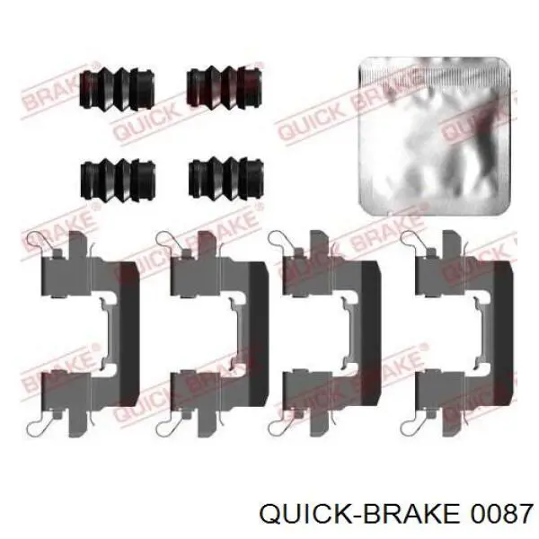 Штуцер прокачки суппорта тормозного переднего Quick Brake 0087 цена, от 0.68 USD