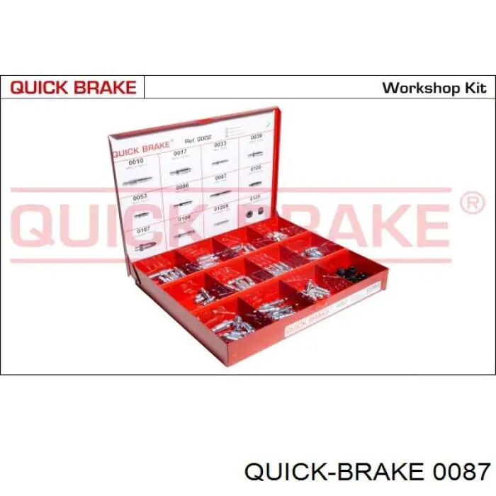 Купить 0087 Quick Brake Штуцер прокачки суппорта тормозного переднего