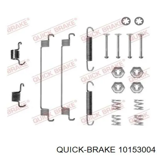 Механизм подвода (самоподвода) барабанных колодок (разводной ремкомплект) Quick Brake 10153004 цена, от 26.76 USD