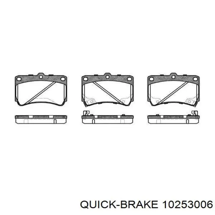 10253006 Quick Brake Регуляторы пневмотормозов