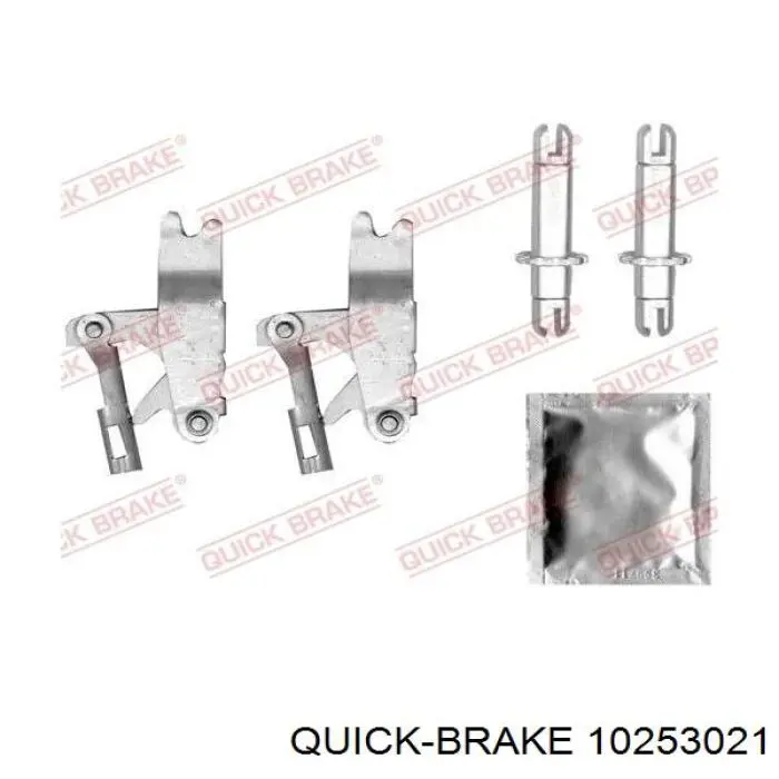 Купить 10253021 Quick Brake Механизм подвода (самоподвода) барабанных колодок (разводной ремкомплект)