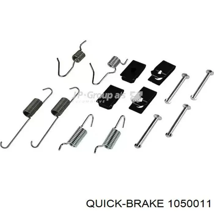 Монтажный комплект задних барабанных колодок 1050011 Quick Brake