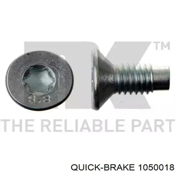 1050018 Quick Brake Комплект монтажный задних барабанных колодок