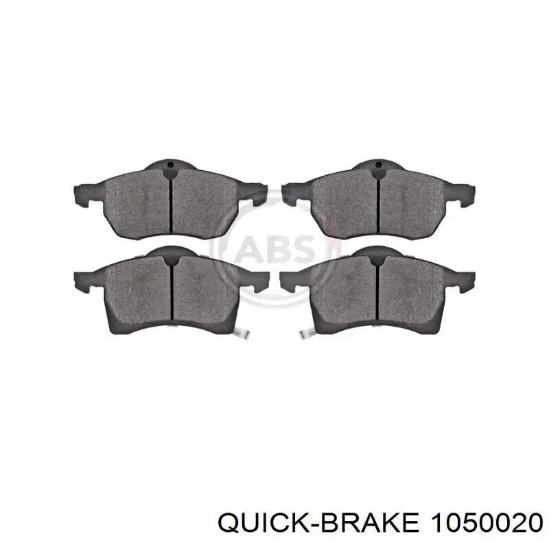 Ремкомплект тормозов задних Quick Brake 1050020 цена, от 4.99 USD