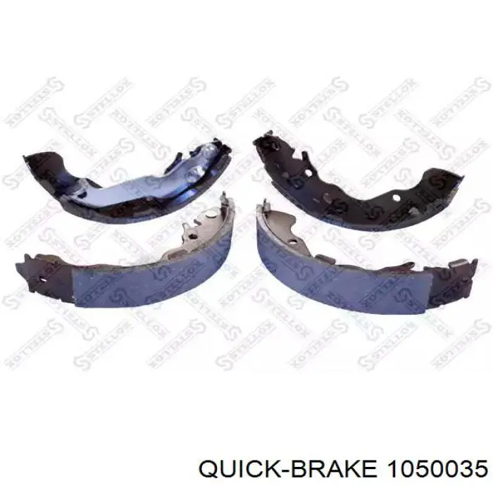 Купить 1050035 Quick Brake Монтажный комплект задних барабанных колодок
