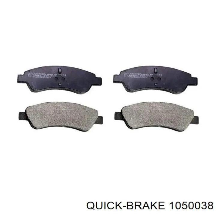 Купить 1050038 Quick Brake Монтажный комплект задних барабанных колодок