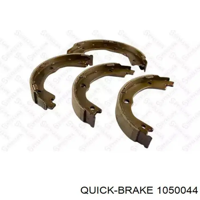 Установочный комплект задних барабанных колодок Quick Brake 1050044 цена, от 12.73 USD