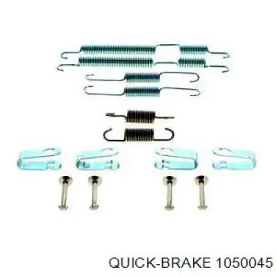 105-0045 Quick Brake kit de montagem das sapatas traseiras de tambor