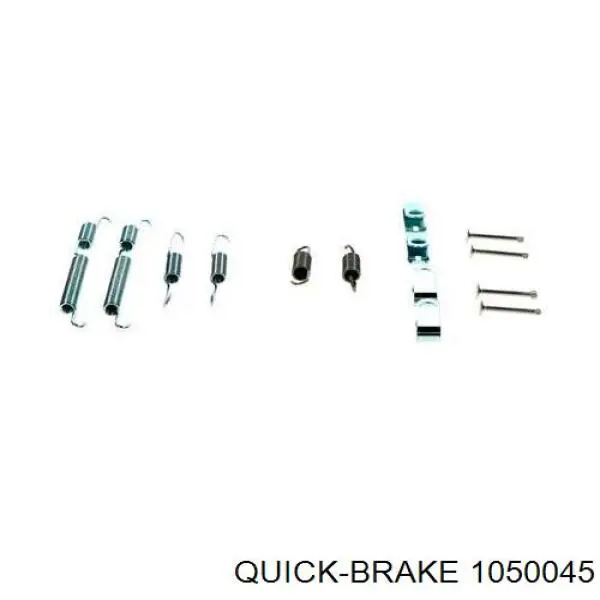 Купить 1050045 Quick Brake Монтажный комплект задних барабанных колодок