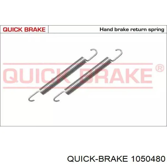 105-0480 Quick Brake ремкомплект стояночного тормоза