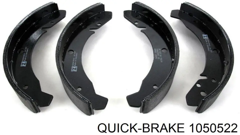 1050522 Quick Brake Комплект монтажный задних барабанных колодок