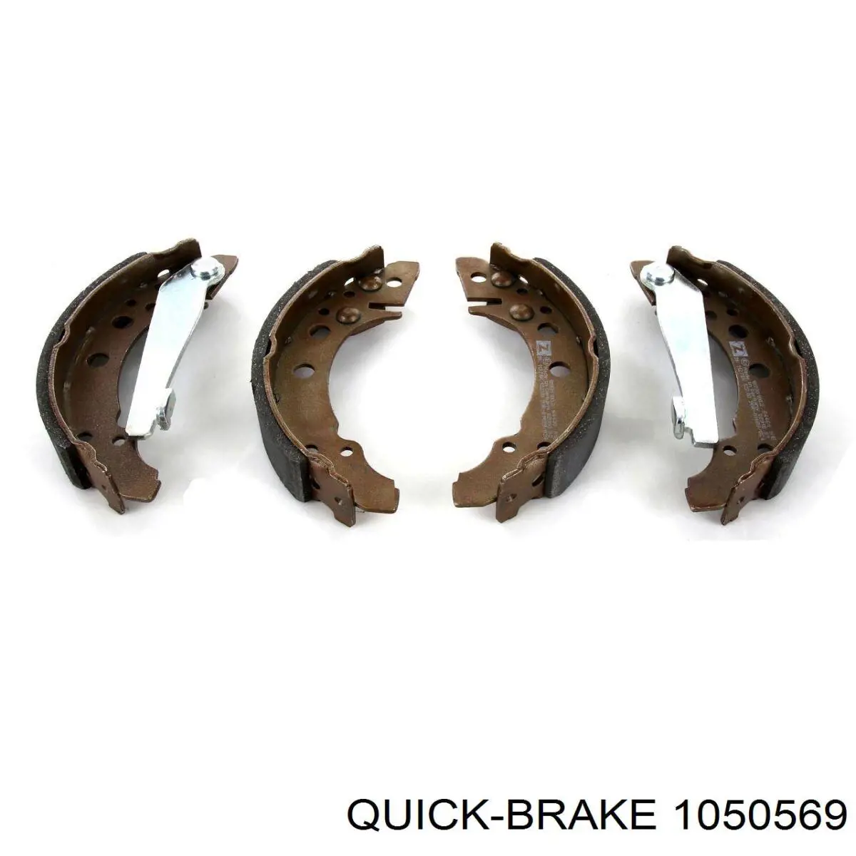 Монтажный комплект задних барабанных колодок Quick Brake 1050569