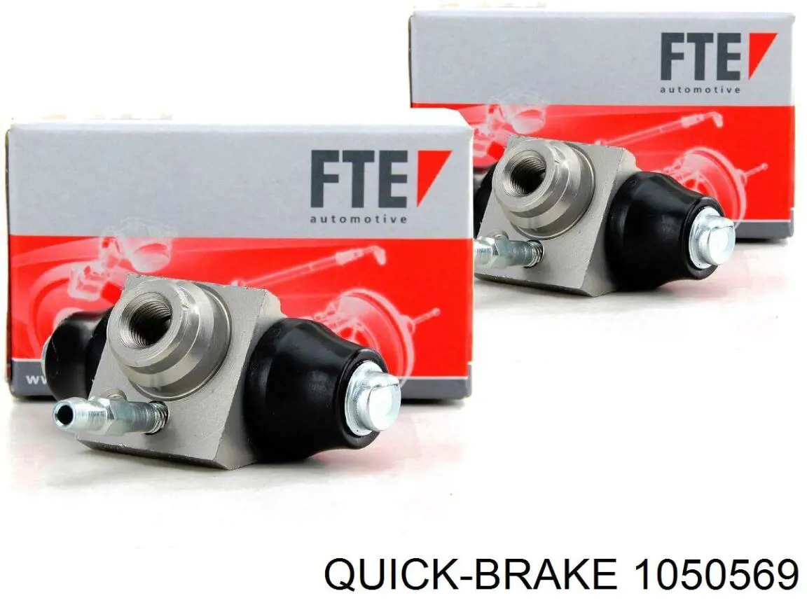 Монтажный комплект задних барабанных колодок 1050569 Quick Brake