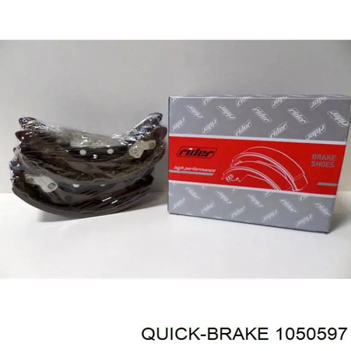 1050597 Quick Brake Комплект монтажный задних барабанных колодок