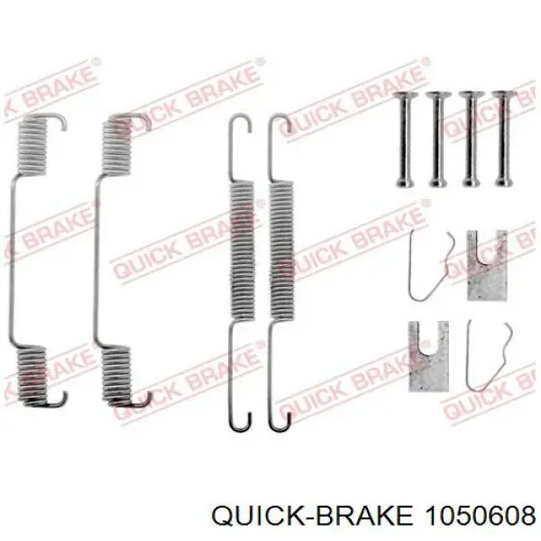 Kit de montagem das sapatas traseiras de tambor para BMW 3 (E21)