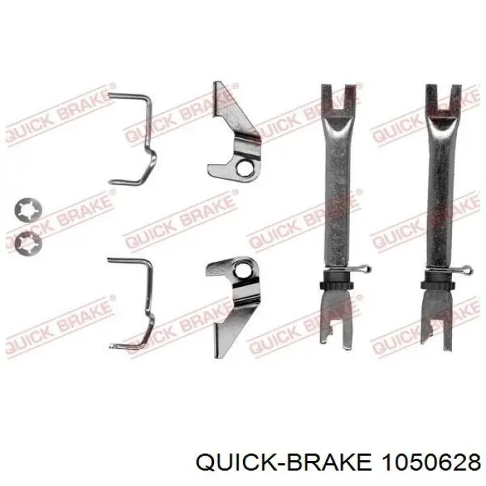 Купить 1050628 Quick Brake Монтажный комплект задних барабанных колодок