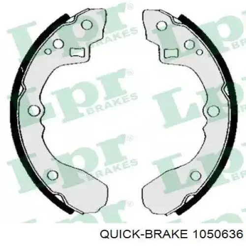 Ремкомплект тормозных колодок 1050636 Quick Brake