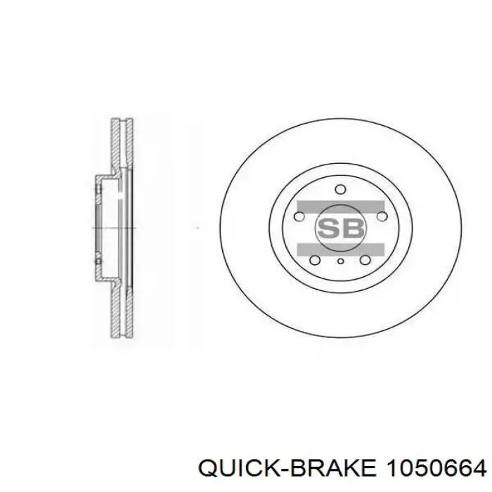 Установочный комплект задних барабанных колодок Quick Brake 1050664 цена, от 5.78 USD